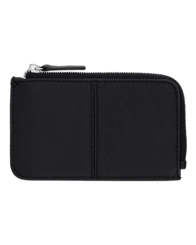 Marc O'Polo grained leather cardholder - Schwarz Schwarz
