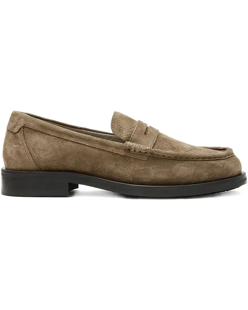 AllSaints Klassische Loafer - Nude Nude