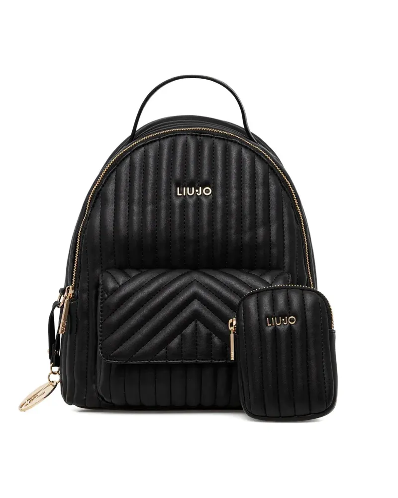 Liu Jo Gesteppter Rucksack - Schwarz Schwarz