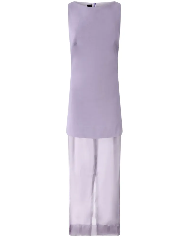 Pinko Kleid mit Einsätzen - Violett Violett