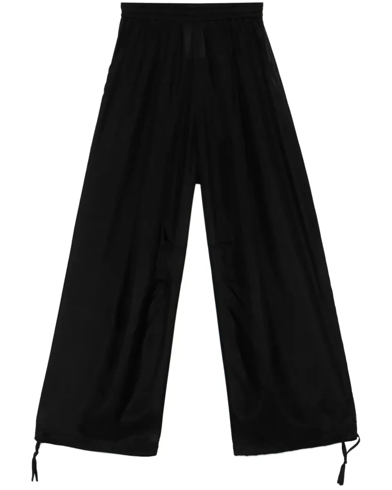 Philosophy Di Lorenzo Serafini Hose aus Seide - Schwarz Schwarz