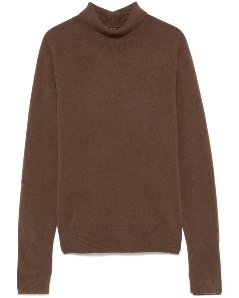 Joseph Kaschmirpullover mit Stehkragen - Braun Braun