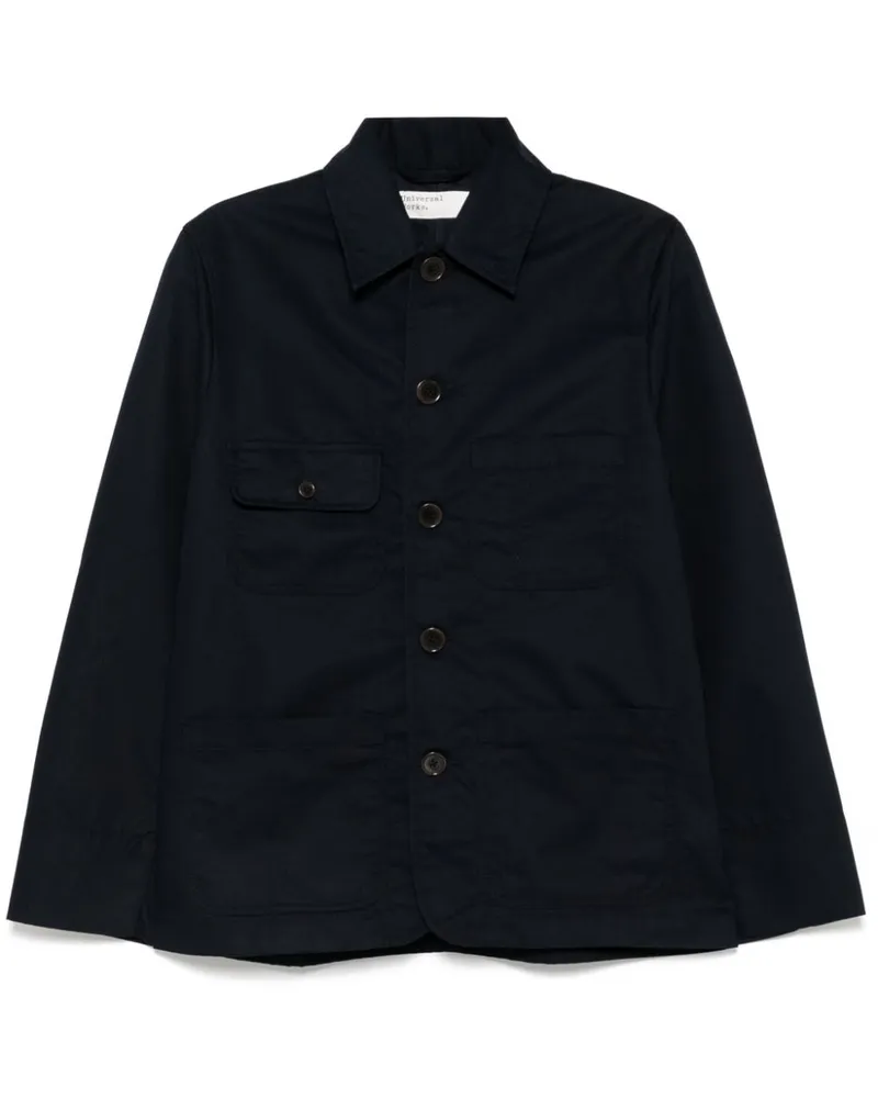 Universal Works Merchant Jacke - Blau Blau