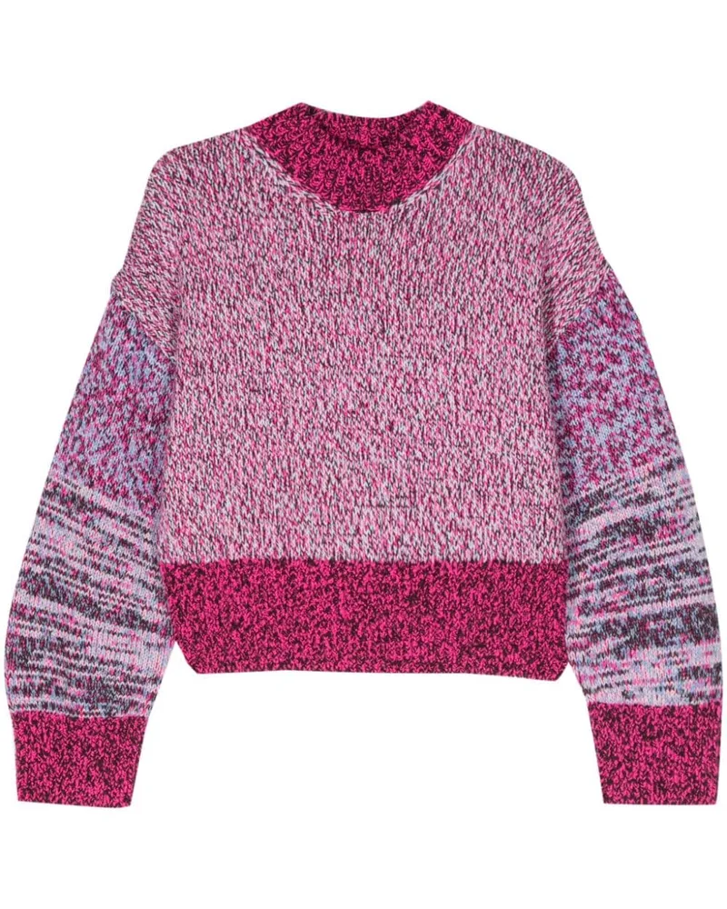 Loewe Gestrickter Pullover - Rosa Rosa