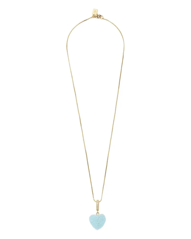 CRYSTAL HAZE Jelly crystal necklace - Gold Gold