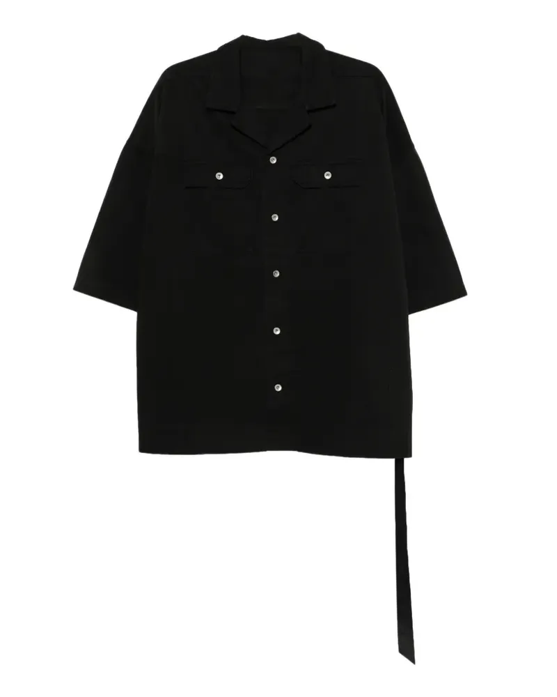 DRKSHDW by Rick Owens Kurzärmeliges Hemd - Schwarz Schwarz