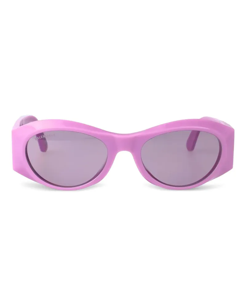Balenciaga Sonnenbrille mit geometrischem Gestell - Rosa Rosa