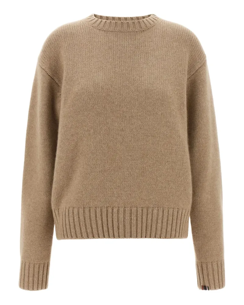 extreme cashmere N°373 Oldie dropped-shoulder sweater - Nude Nude