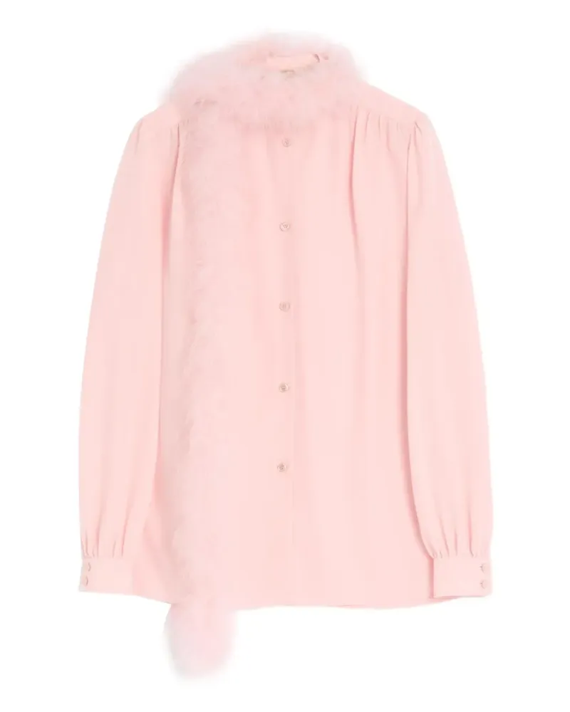 Valentino Garavani Geknöpftes Seidenhemd - Rosa Rosa