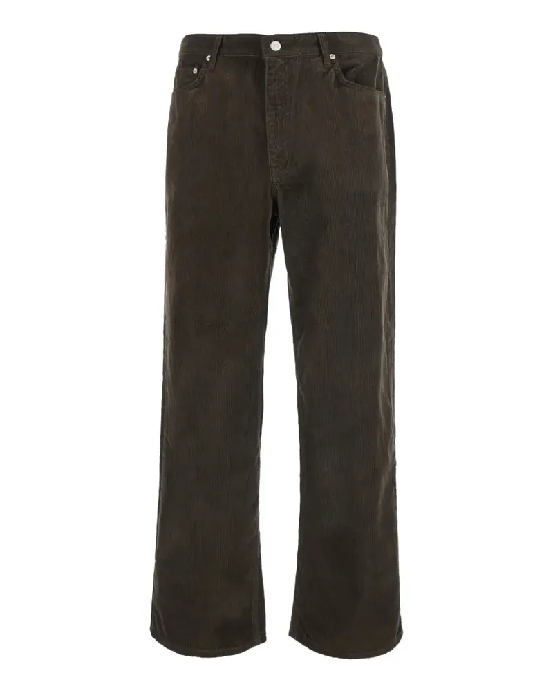 Dunst Straight-Leg-Hose aus Cord - Braun Braun