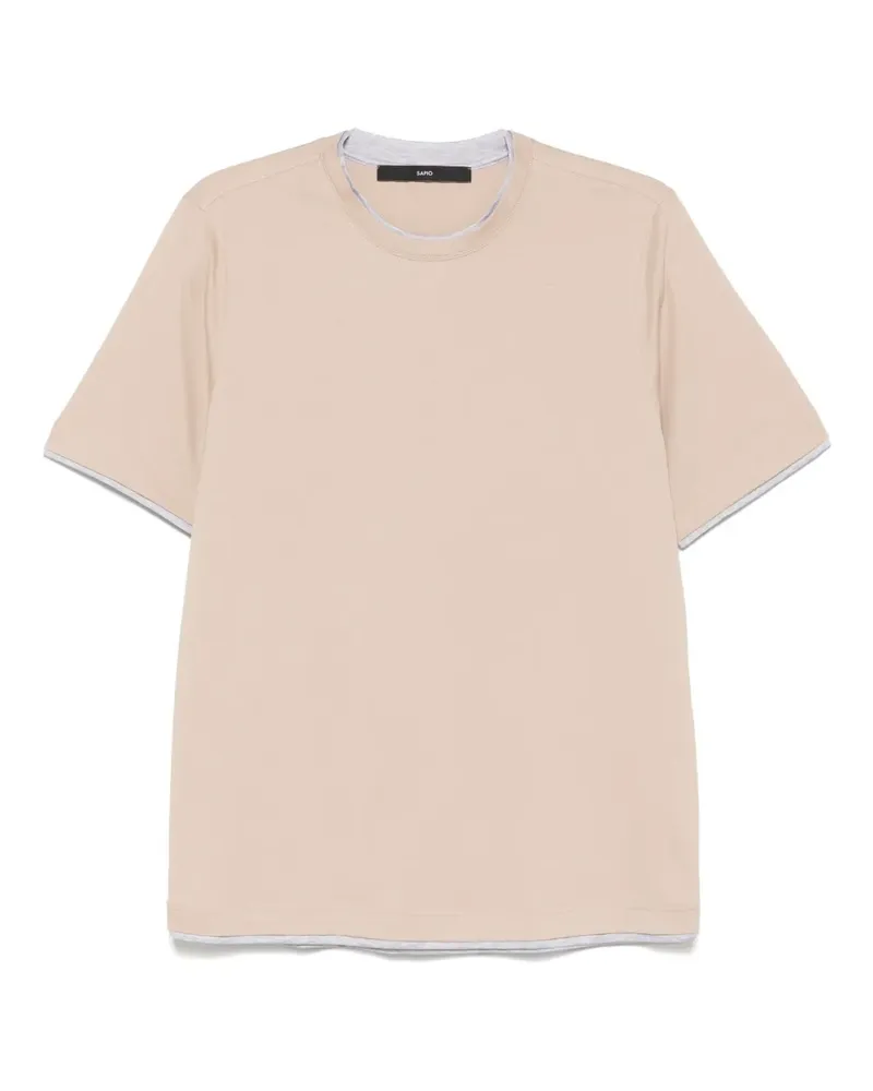 Sapio T-Shirt im Layering-Look - Nude Nude