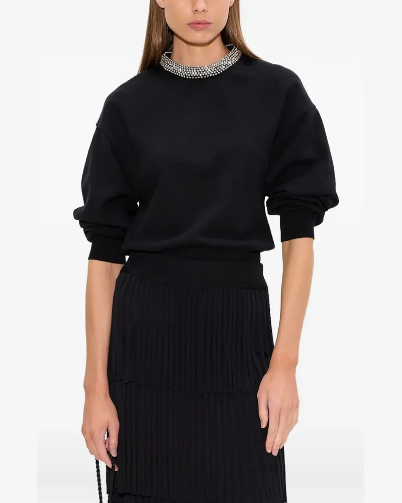 Simon Miller Lillian Pullover mit Kristallen - Schwarz Schwarz