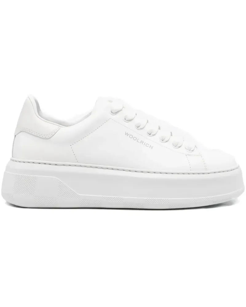 Woolrich Sneakers mit dicker Sohle - Weiß Weiß
