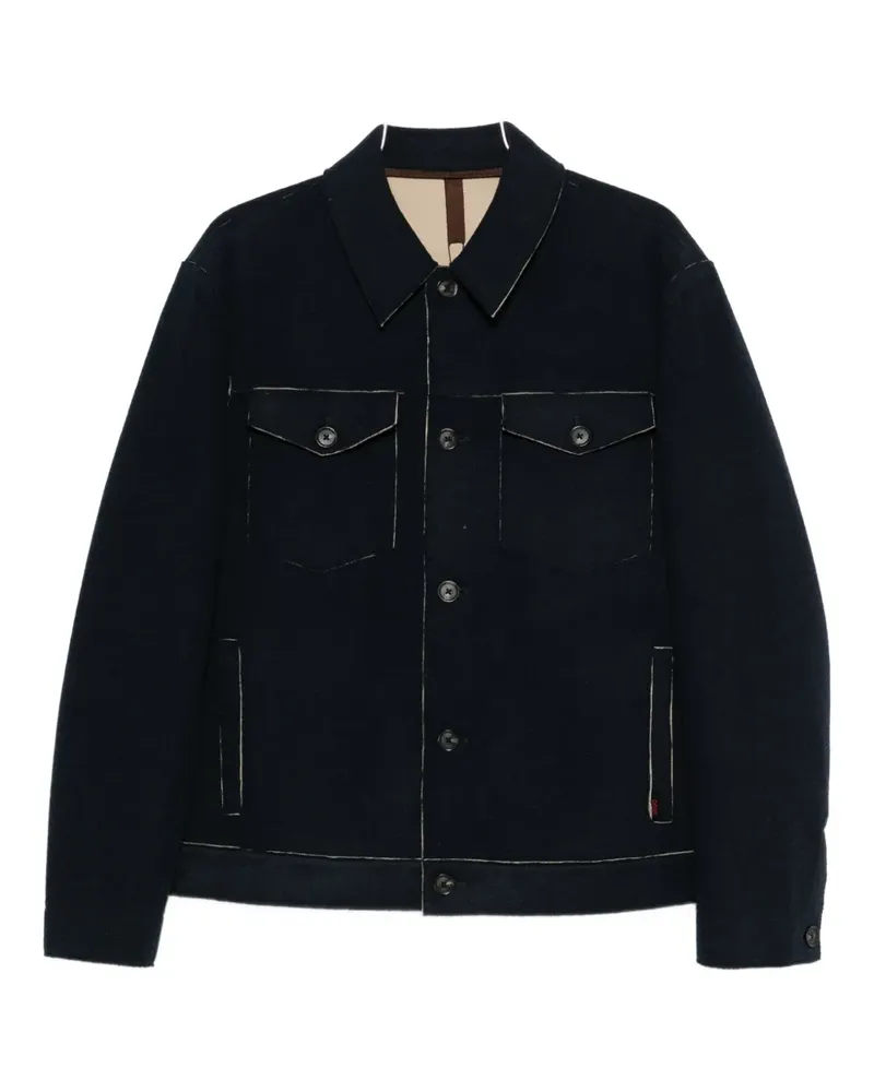 Liu Jo Jacke mit Knöpfen - Blau Blau