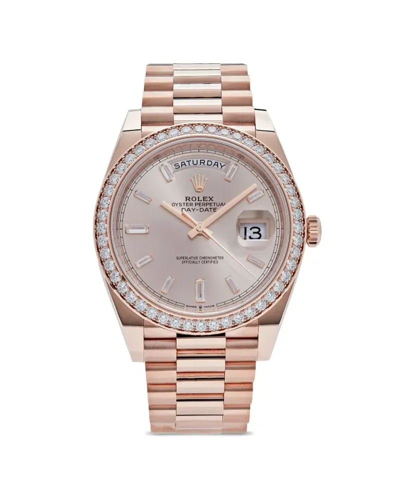 Rolex 2023 ungetragene Day-Date 40mm - Rosa Rosa