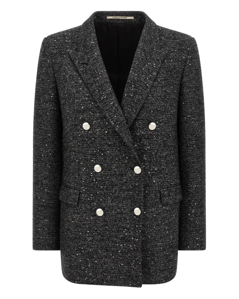 Tagliatore Doppelreihiger Jasmine Blazer - Grau Grau