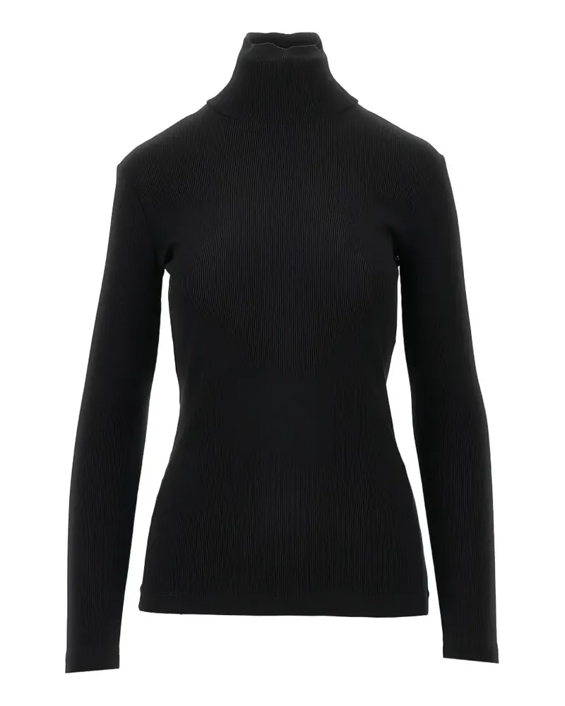 Max Mara ribbed-knit roll-neck sweater - Schwarz Schwarz