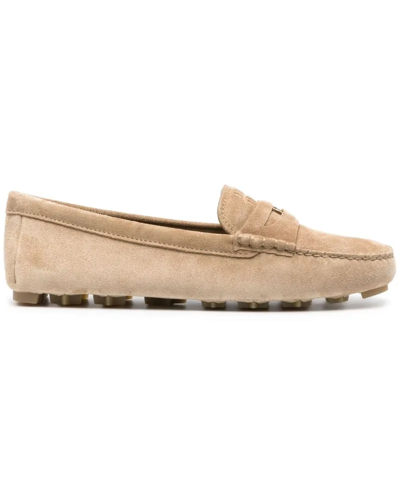 Miu Miu Loafer mit Logo-Prägung - Braun Braun