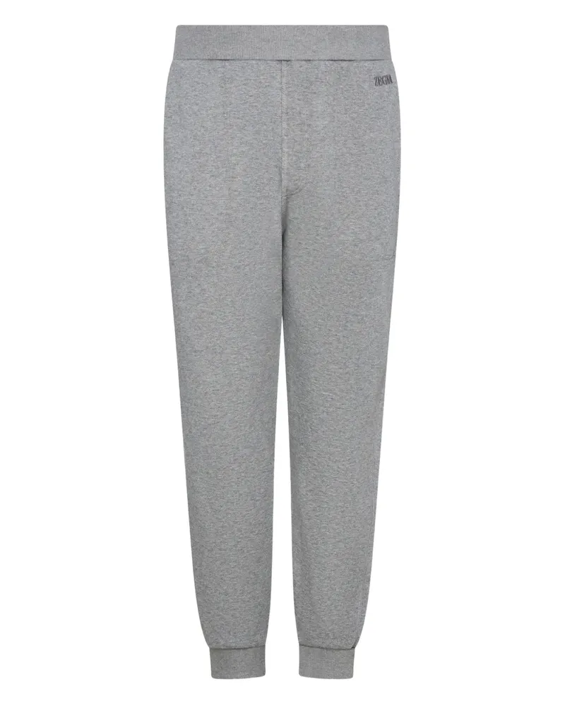 Ermenegildo Zegna Jogginghose mit Logo - Grau Grau