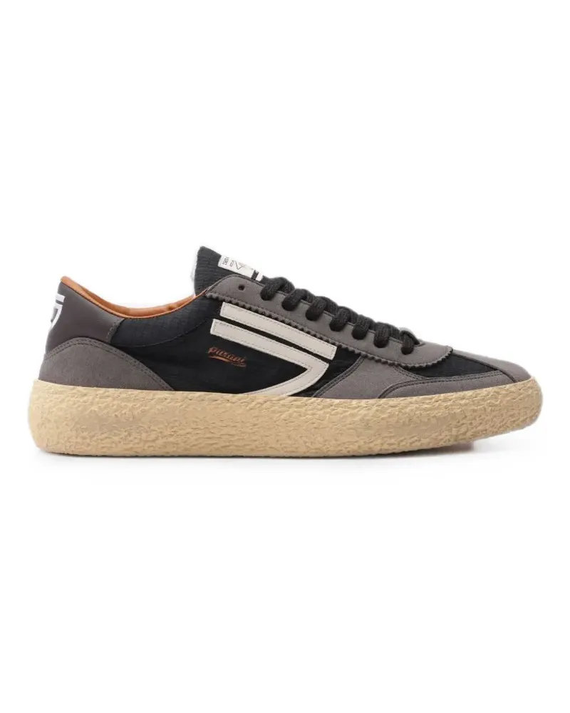 Puraai Strukturierte Ripstop-Sneakers - Schwarz Schwarz