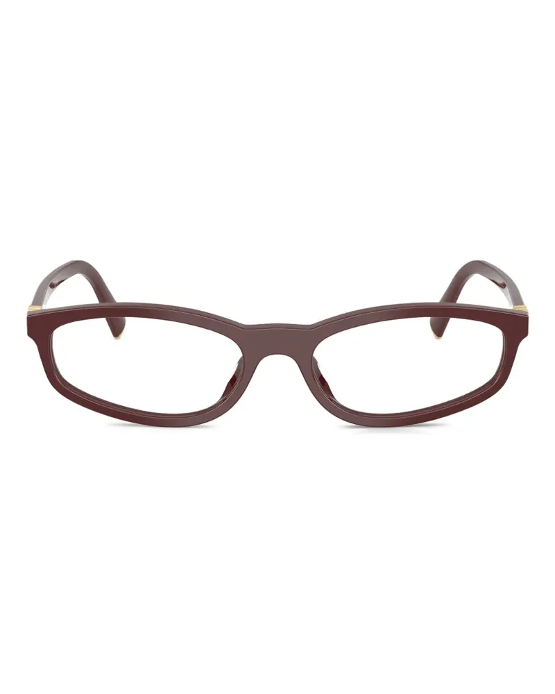 Miu Miu round-frame glasses - Braun Braun