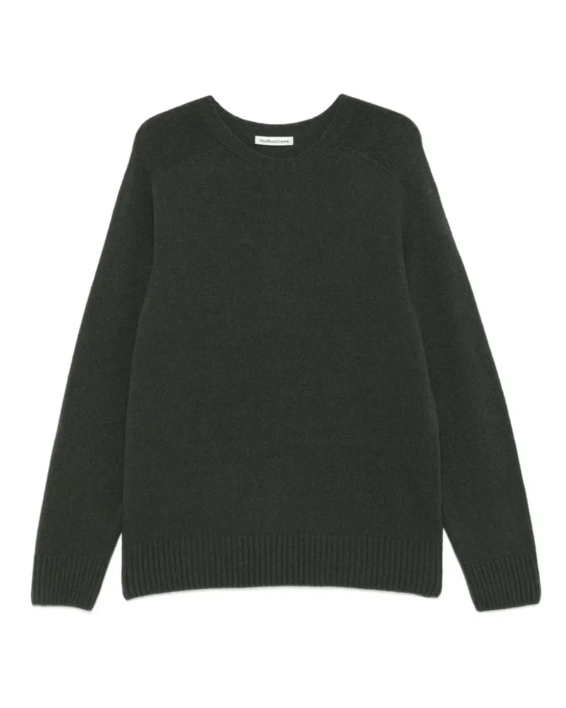 YMC Pullover aus Wildleder - Grün Grün