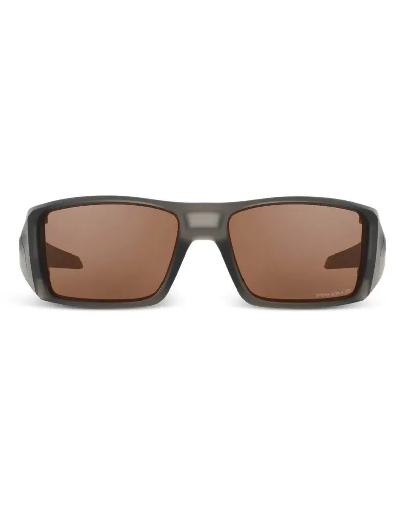 Oakley Heliostat rectangle-frame sunglasses - Grau Grau