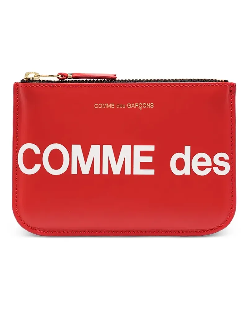 Comme des Garçons Portemonnaie mit Logo - Rot Rot
