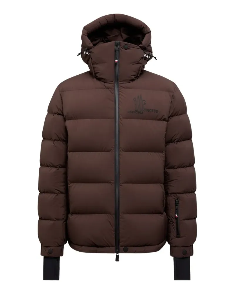 Moncler Skijacke mit Kapuze - Braun Braun