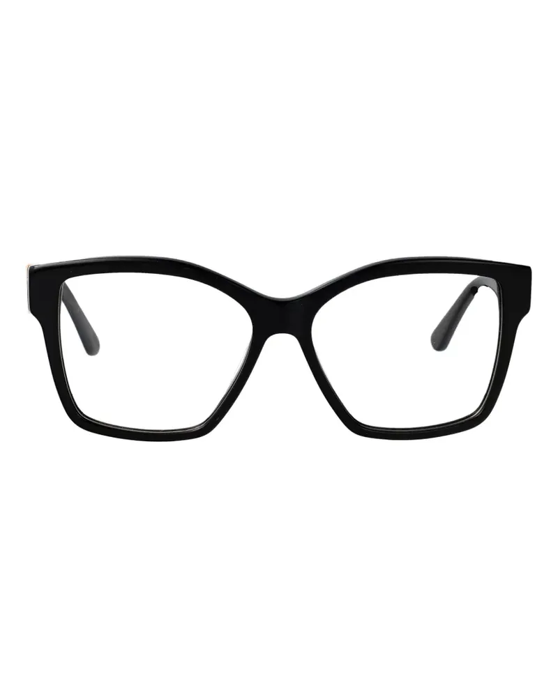 Karl Lagerfeld logo-plaque square-frame glasses - Schwarz Schwarz