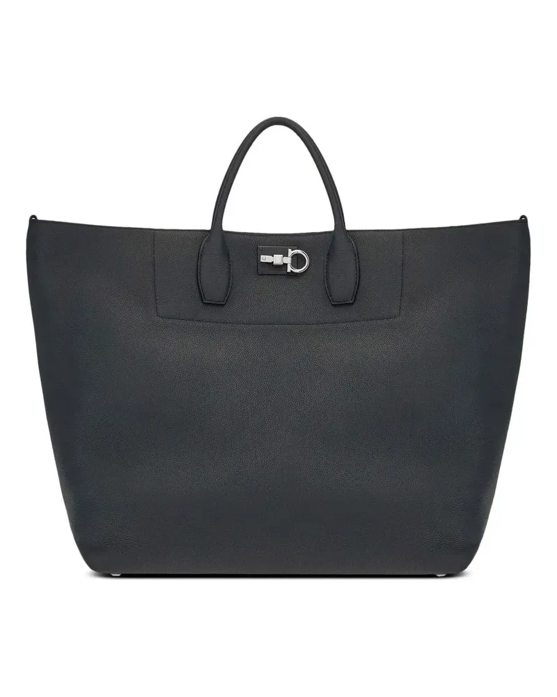 Ferragamo Gancini Studio Shopper - Schwarz Schwarz