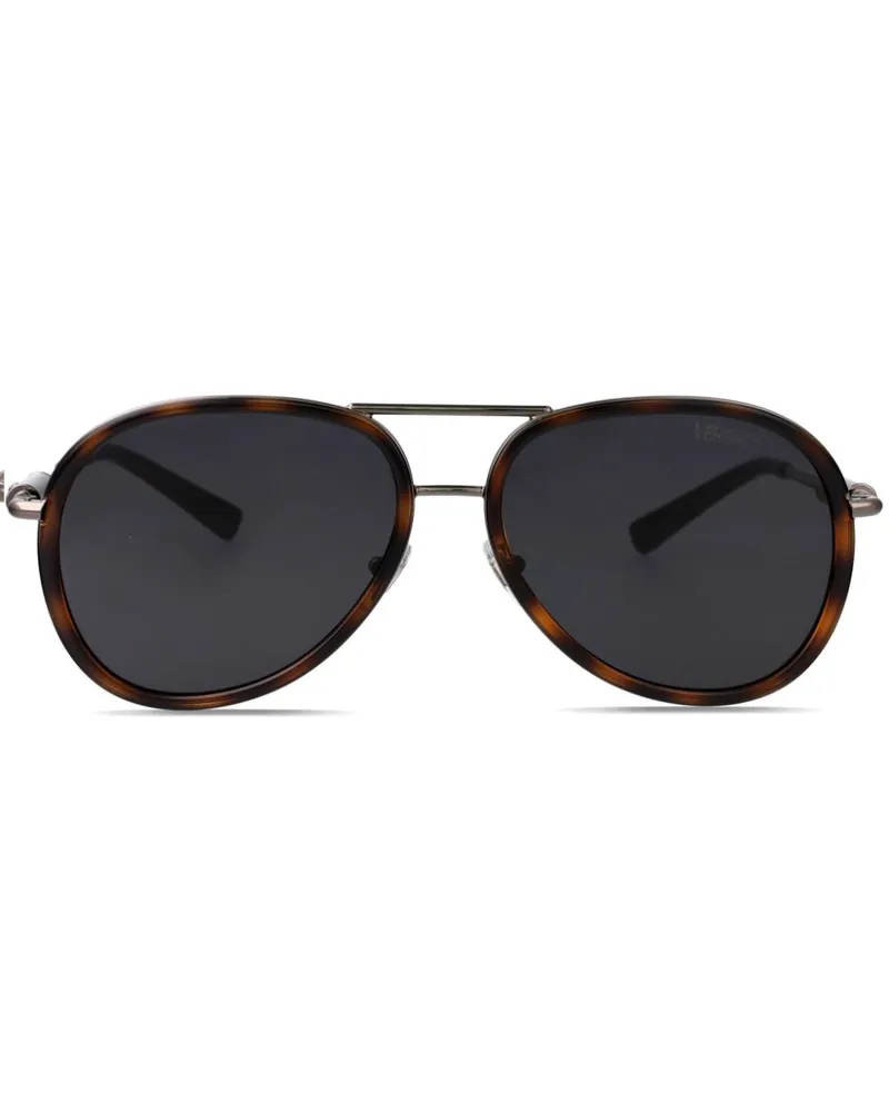 Versace Getönte Pilotenbrille - Schwarz Schwarz