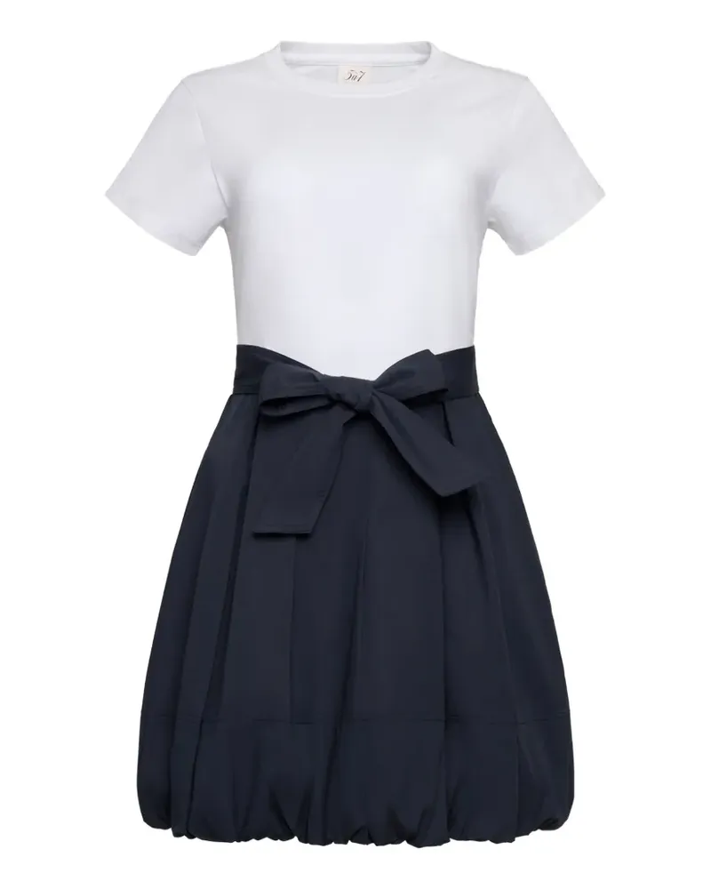 Cinq à Sept Taylon bow mini dress - Blau Blau