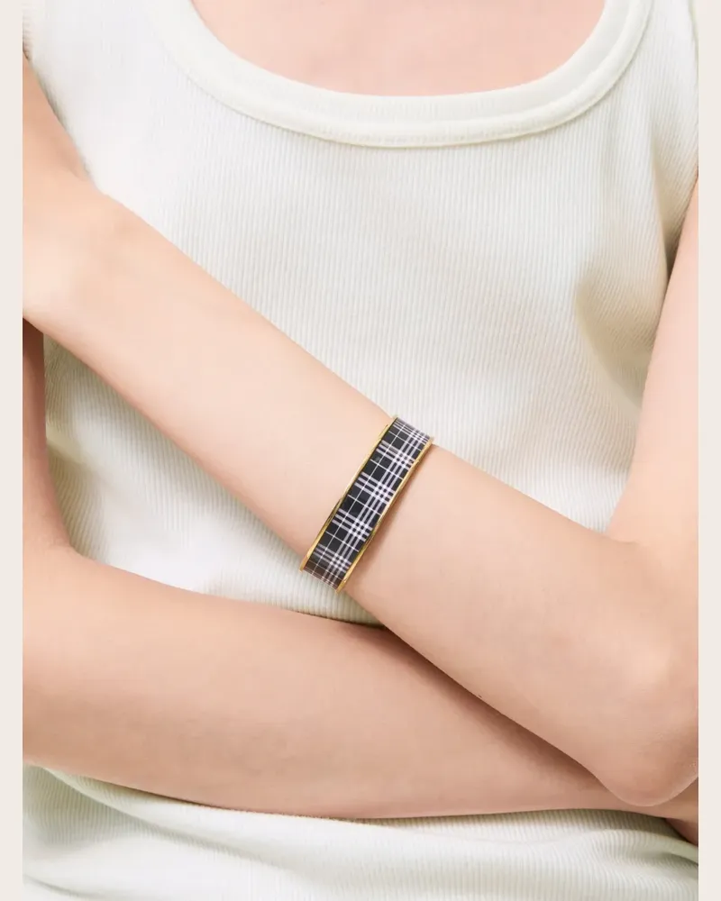 Burberry Check cuff - Gold Gold