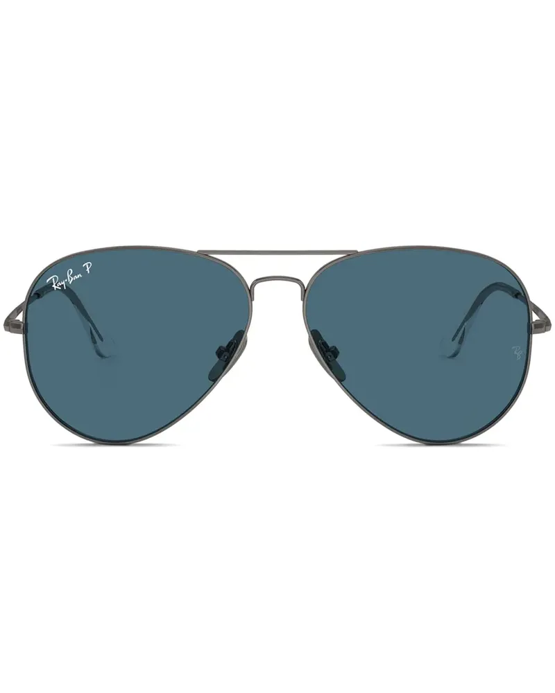 Ray Ban Aviator Sonnenbrille - Grau Grau