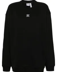 adidas Sweatshirt mit Trefoil-Logo Schwarz