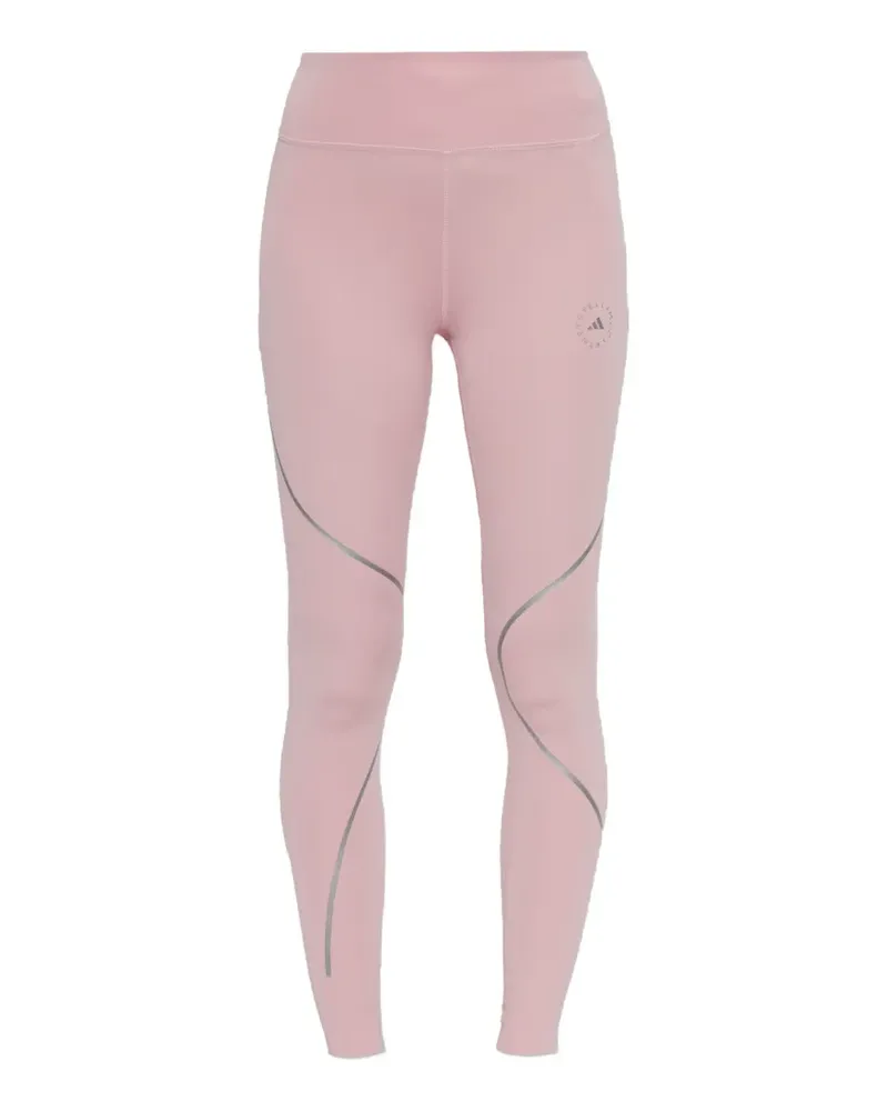 adidas x Stella McCartney Leggings mit Logo - Rosa Rosa