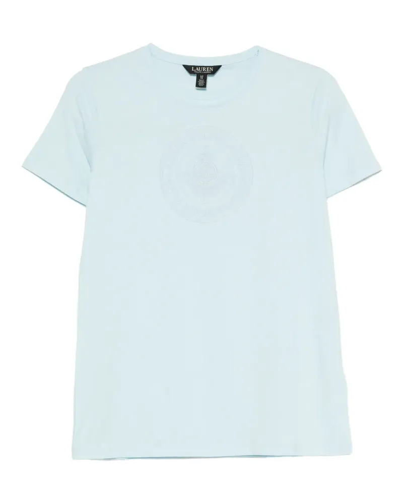 Ralph Lauren logo-embroidered T-shirt - Blau Blau