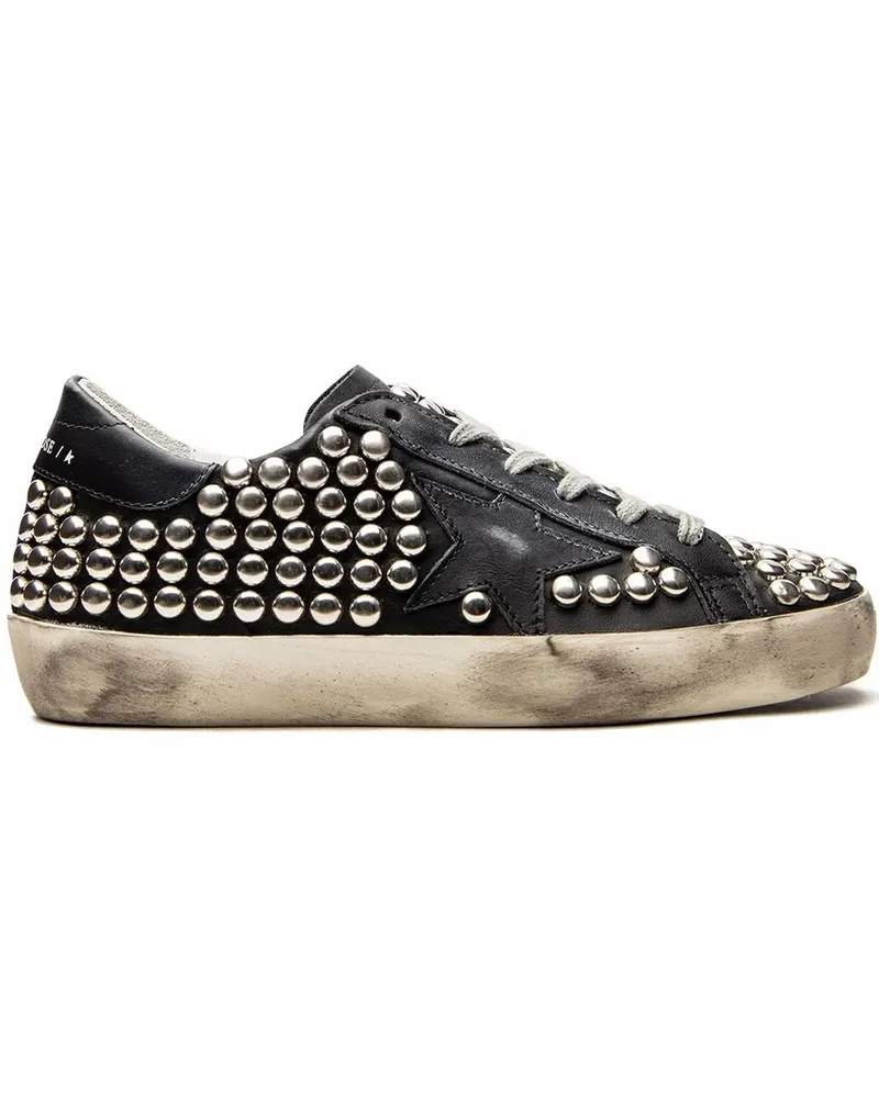 Golden Goose Super-Star Sneakers - Schwarz Schwarz