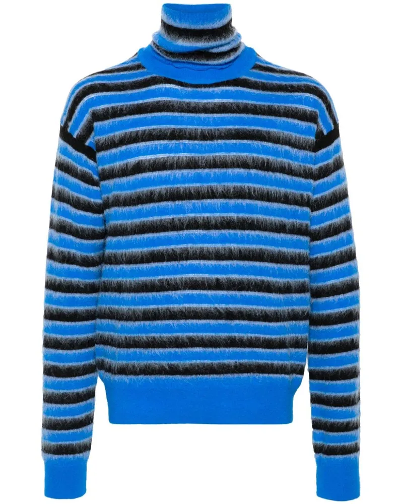 Marni Gestreifter Pullover - Blau Blau