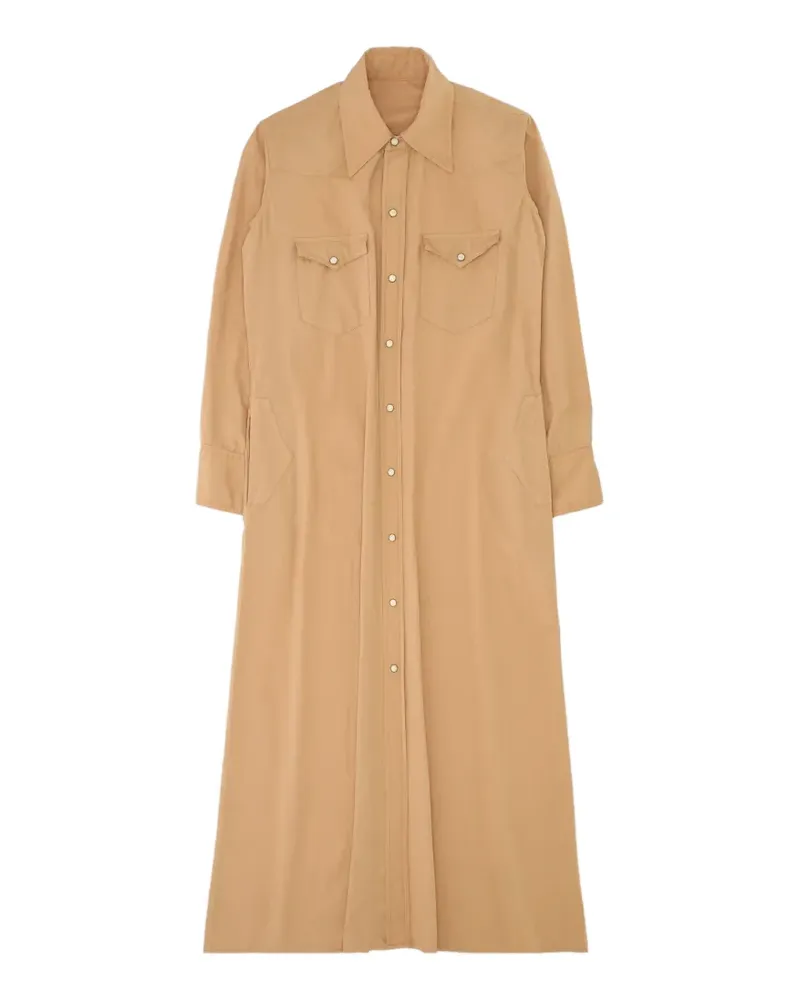 Fortela Arley shirt dress - Nude Nude