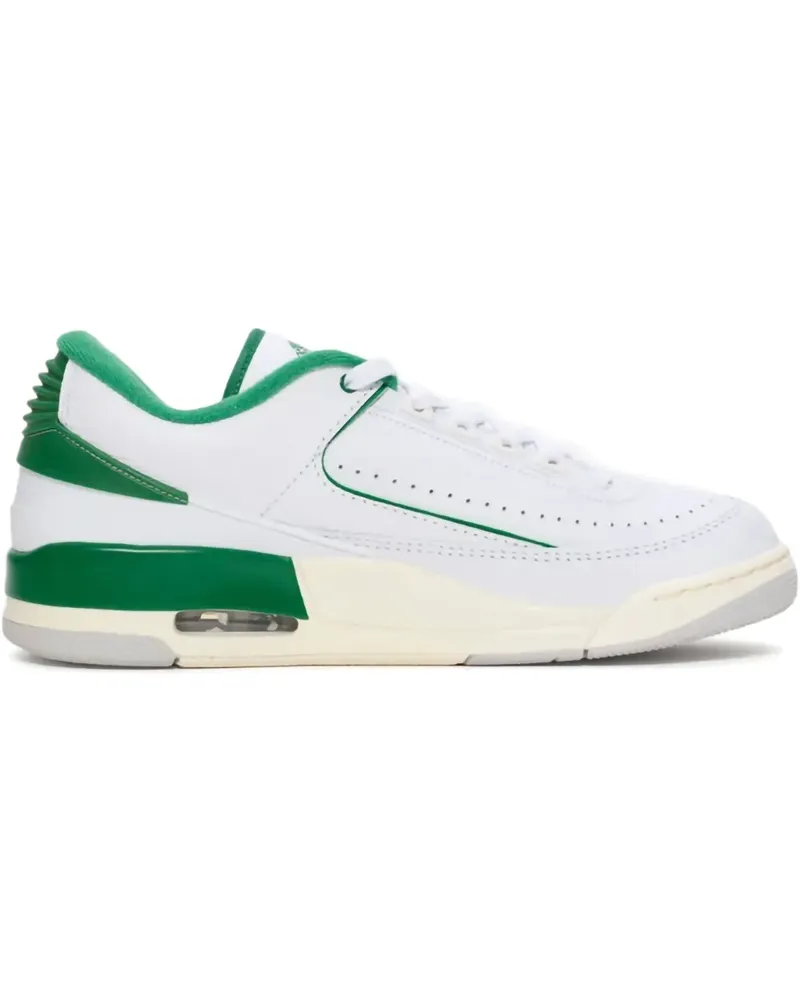 Jordan 2/3 WWhite/Pine Green" Sneakers - Weiß Weiß