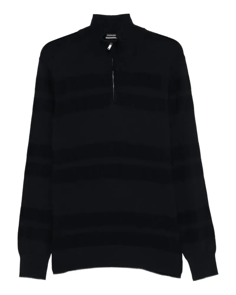 HUGO BOSS half-zip sweater - Blau Blau