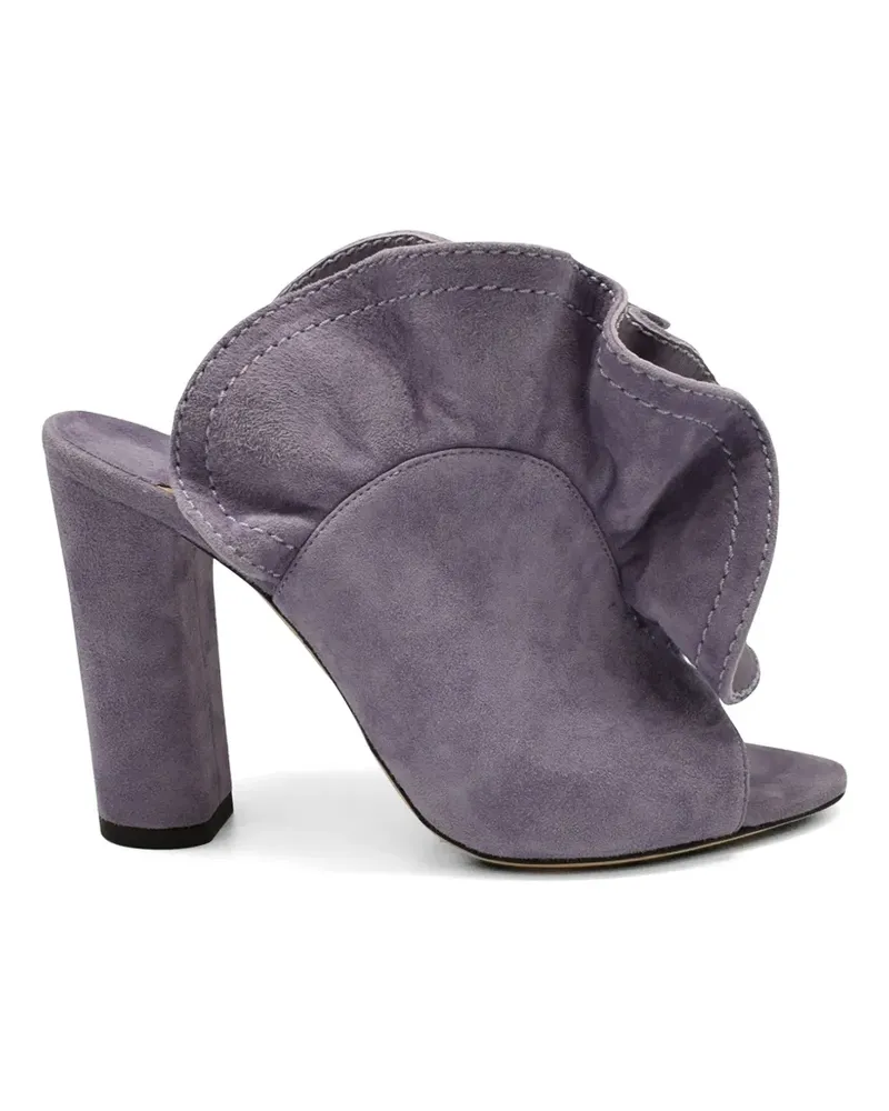 Jimmy Choo Haile Sandalen mit Rüschen - Violett Violett