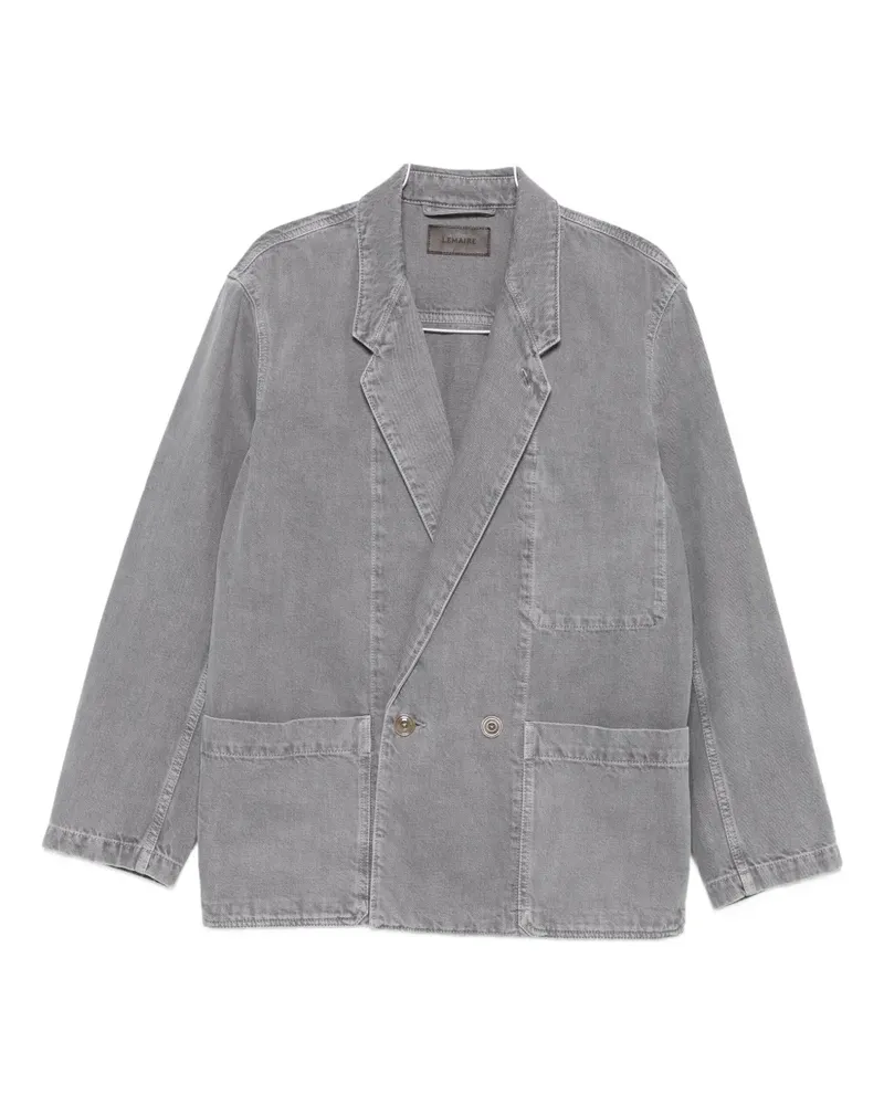 Christophe Lemaire Doppelreihiges Sakko - Grau Grau