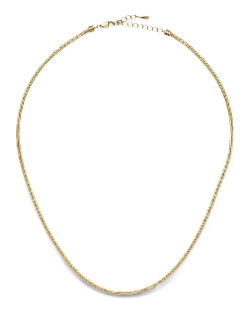 Missoma thin snake chain necklace - Gold Gold