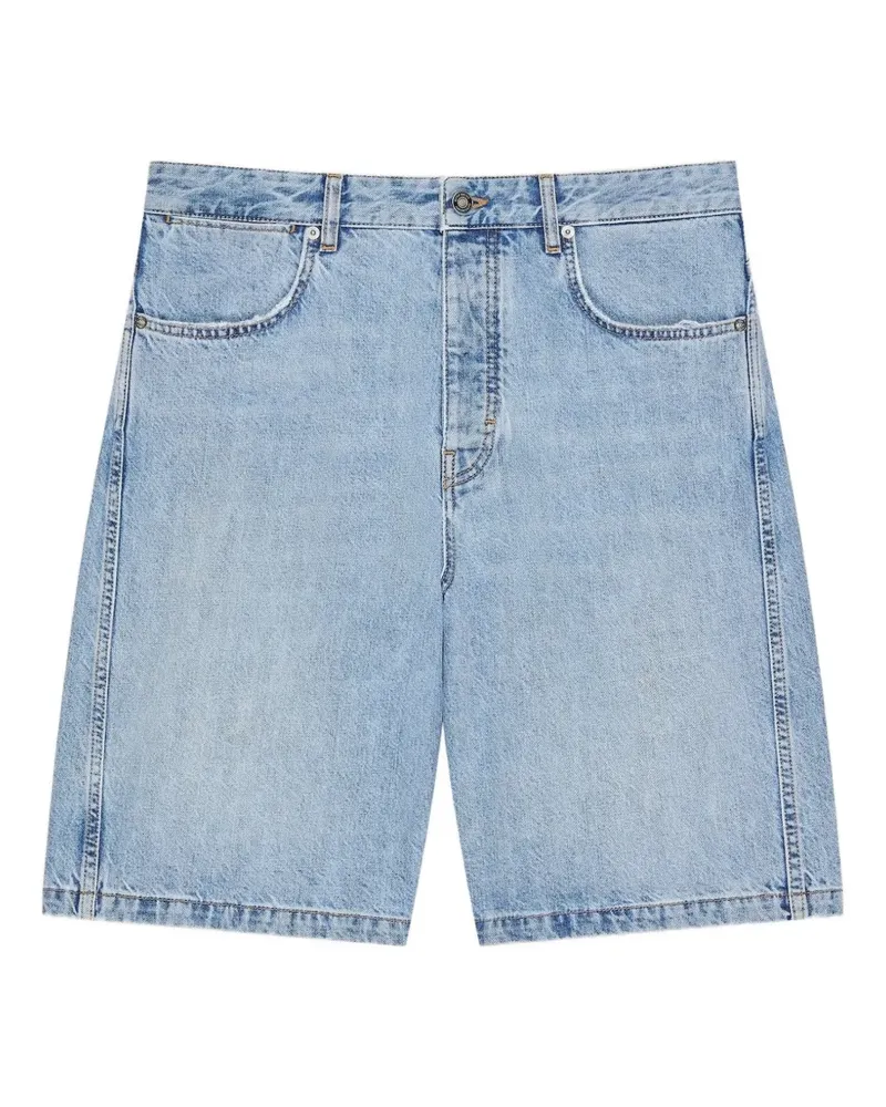 Givenchy Ausgeblichene Jeans-Shorts - Blau Blau