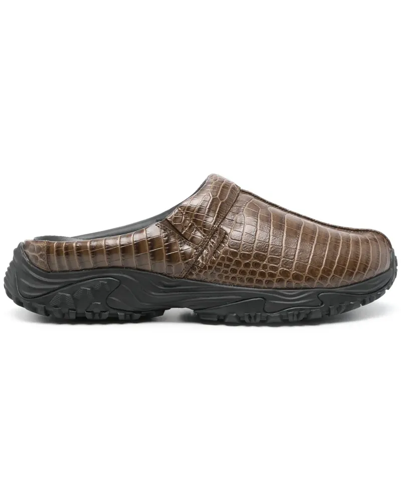 Clarks x Martine Rose Clog 1 Slipper - Braun Braun