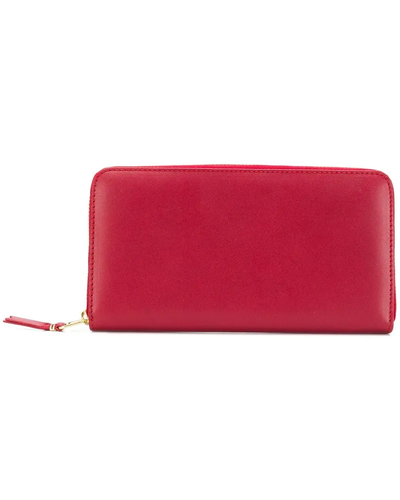 Comme des Garçons Portemonnaie mit Reißverschluss - Rot Rot
