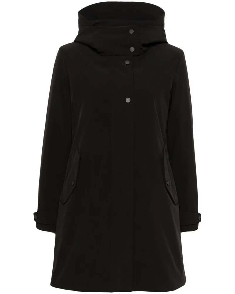 Woolrich Parka mit Kapuze - Schwarz Schwarz